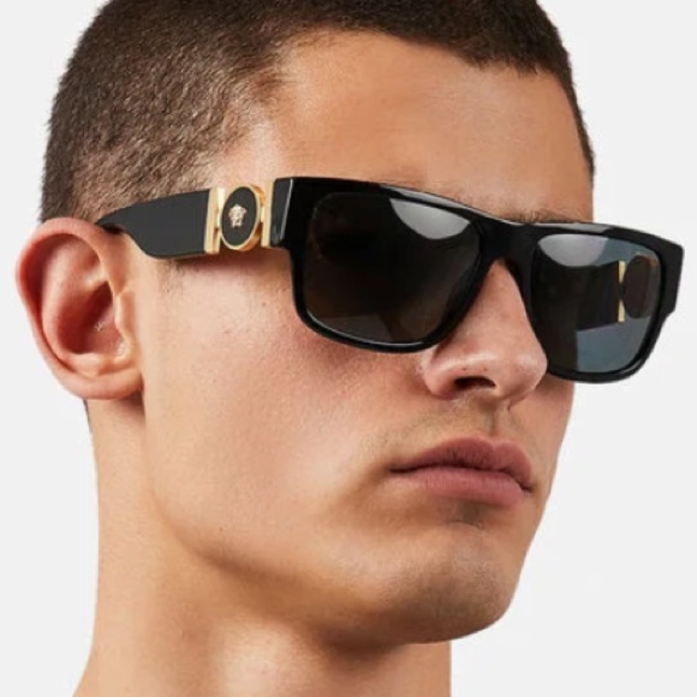Versace Medusa Medallion Sunglasses